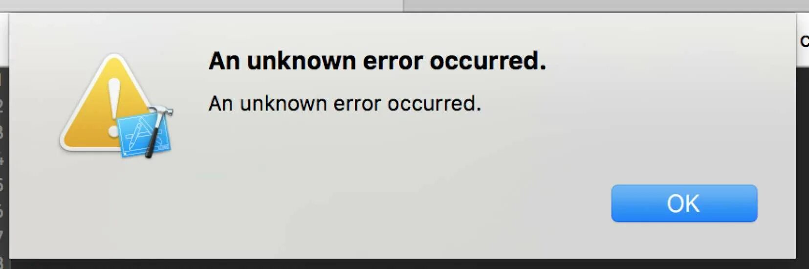 Unknown Error. An Unknown Error occurred.. Error generating config data. LITEEDIT Error generate MIB. Rpc error code unknown desc