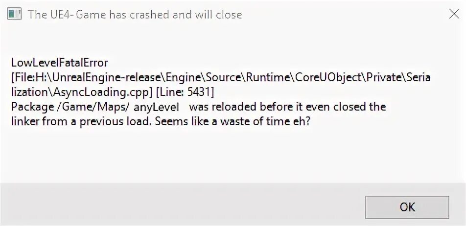 Runtime d3d12rhi private d3d12util cpp. LOWLEVELFATALERROR. LOWLEVELFATALERROR file Unknown line 258. The ue4 game has crashed and will close что делать. Allgemeine runtime files.