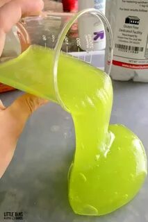 Лизун слайм из клея