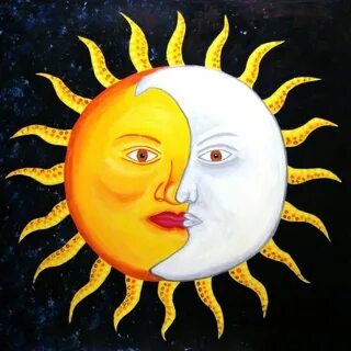 Изменение солнца и луны
