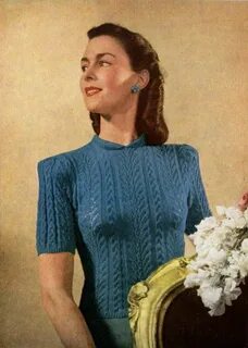 Vintage knitting