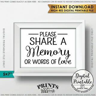 Memory please