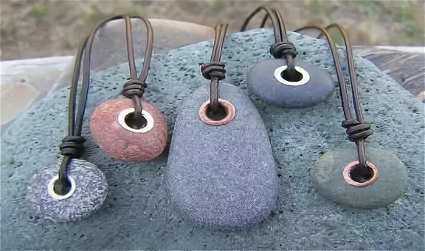 Cool stone. Магия камней. Кулон из гальки. Аммолит камень. Самоцвет обсидиан.