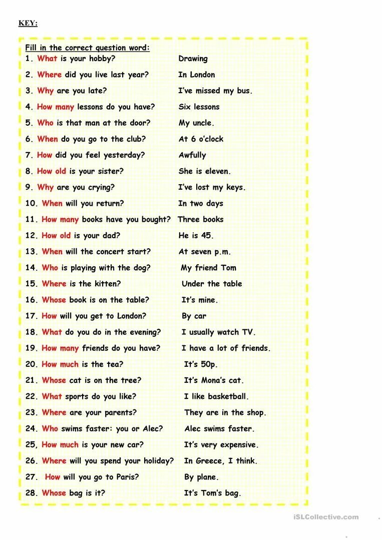 Why is he late. Question Words ответы на вопросы. Question Words в английском Worksheet. Fill in the correct question Word. Ответы на вопрос how are you.