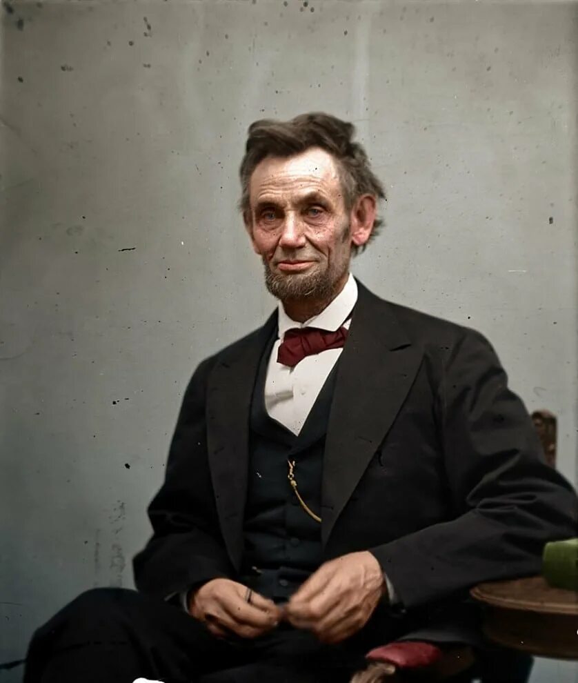 Известные исторические фотографии. Эйб Линкольн.