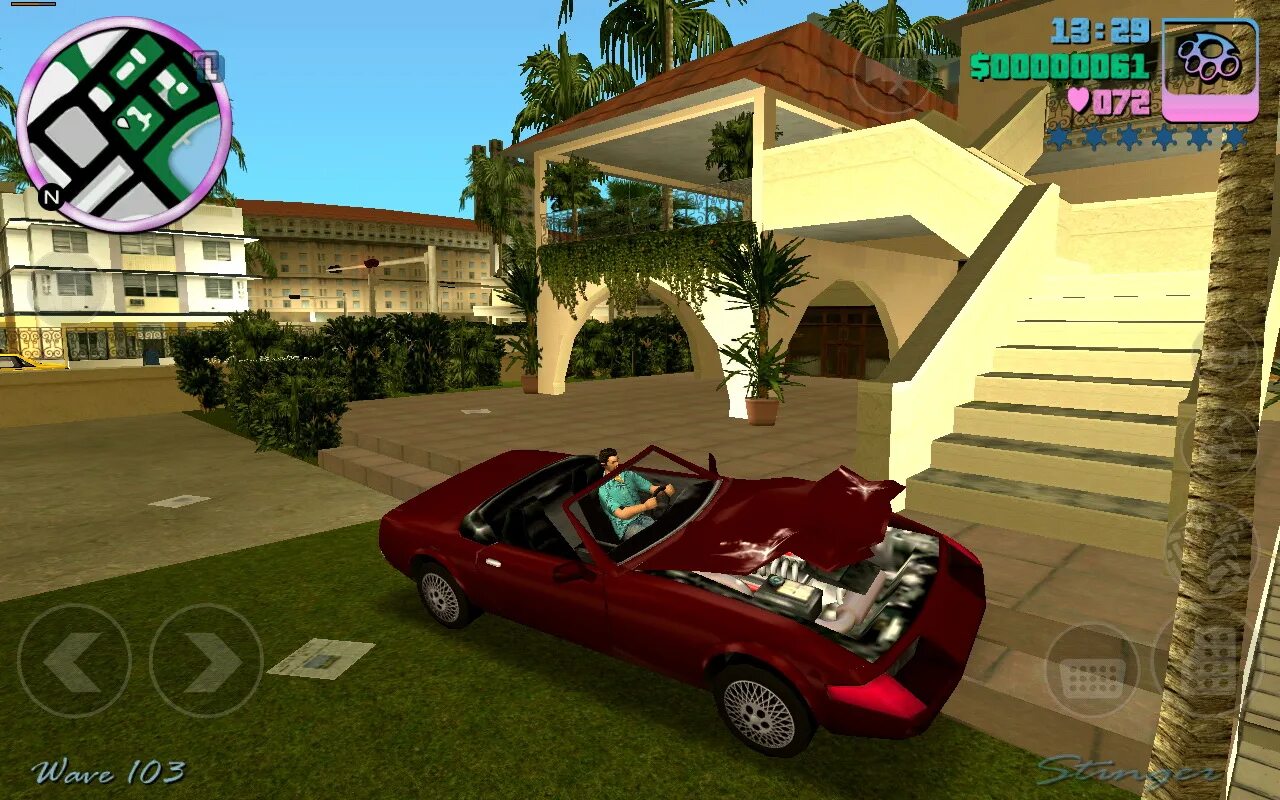 ГТА вай Сити Делюкс 2005. GTA vice City Android. ГТА Вайс Сити на андроид. GTA vice City телефон.