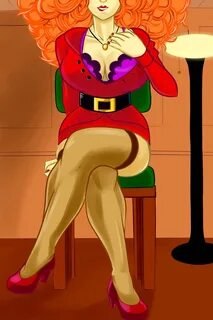 sara bellum, powerpuff girls, bra, clothing, freckles, lipstick.