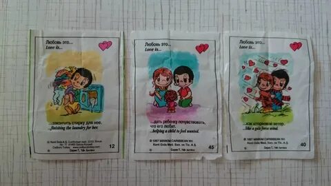Сколько вкладышей в love is всего