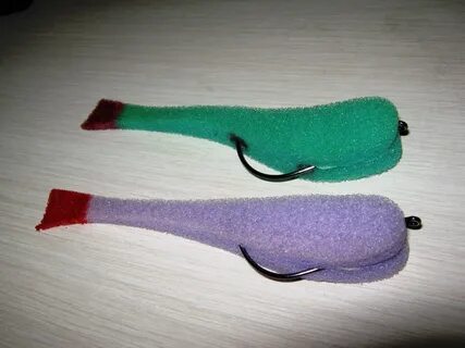 Поролоновые приманки на щуку
