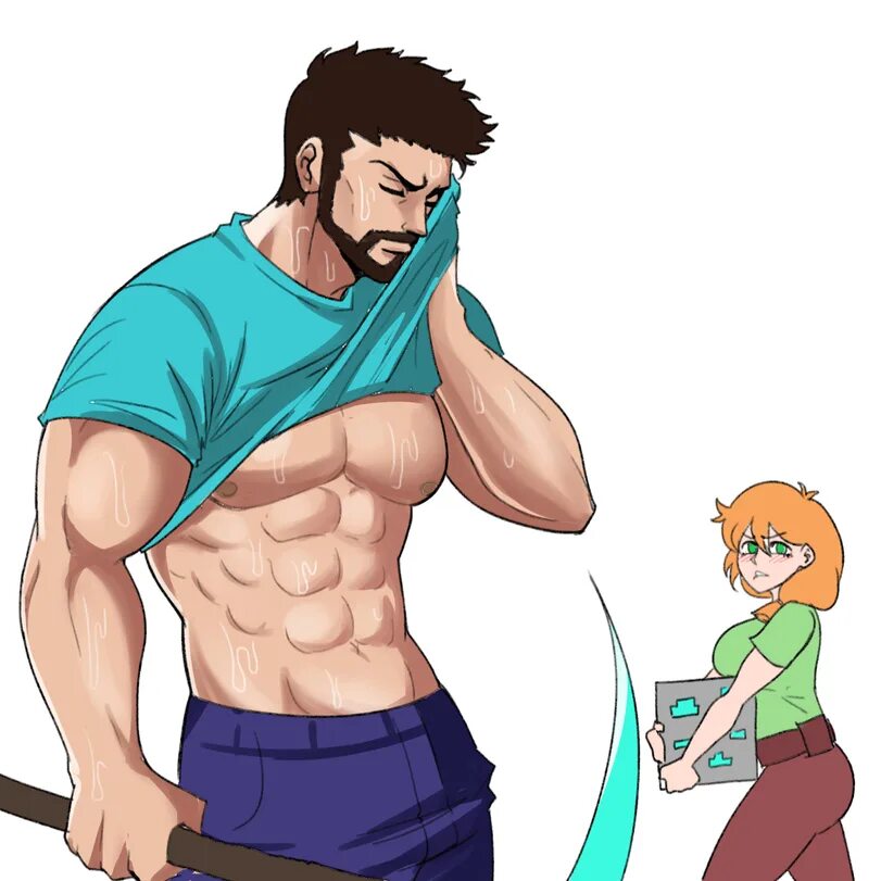 Minecraft alex comics. майнкрафт стив и алекс арт. стив и алекс 18. майнкрафт комикс стив и алекс. Herobrine алекс.