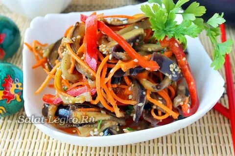 Пекинская капуста с баклажанами
