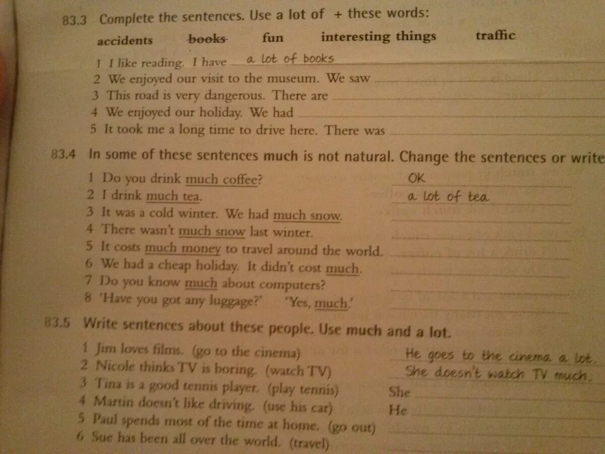 3) Complete the sentences. Английский язык 3 класс complete the sentences with some,any. Complete the sentences using the Words