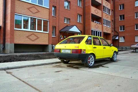 Ваз 2109 желтый