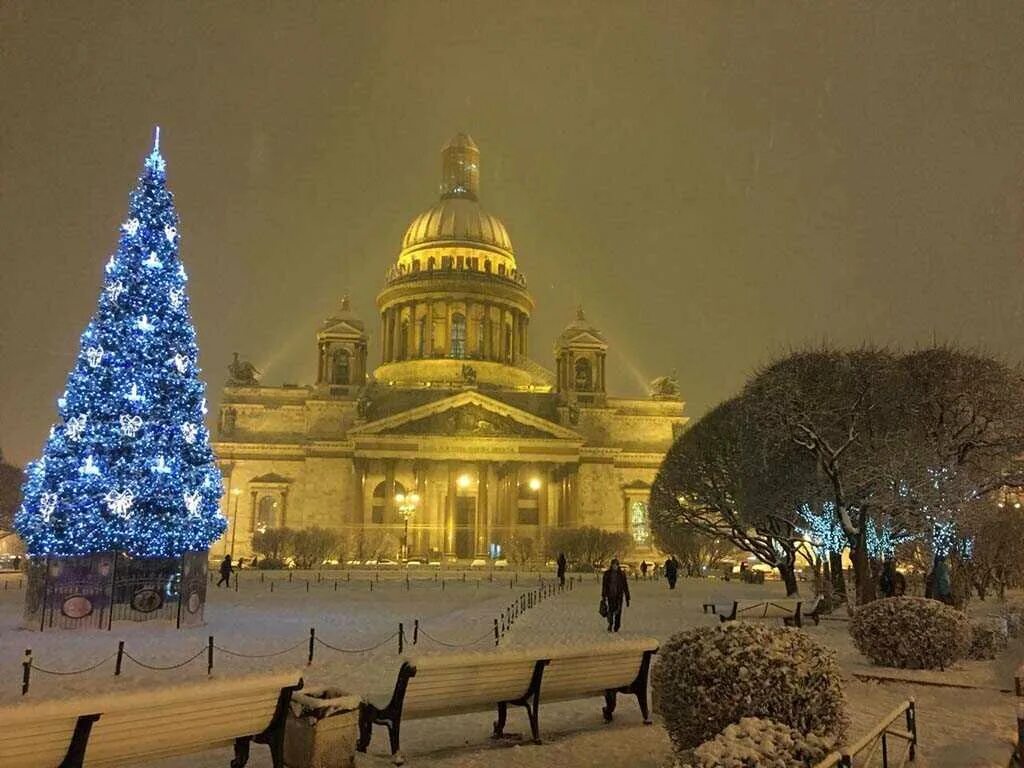 Новый год в пригороде санкт петербурга