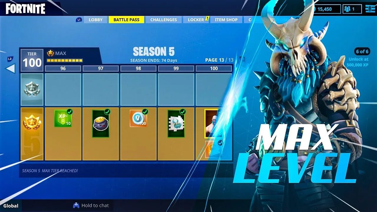 Maximum level. Battle pass rewards ui. i&#039;m the max-level. max level reached.