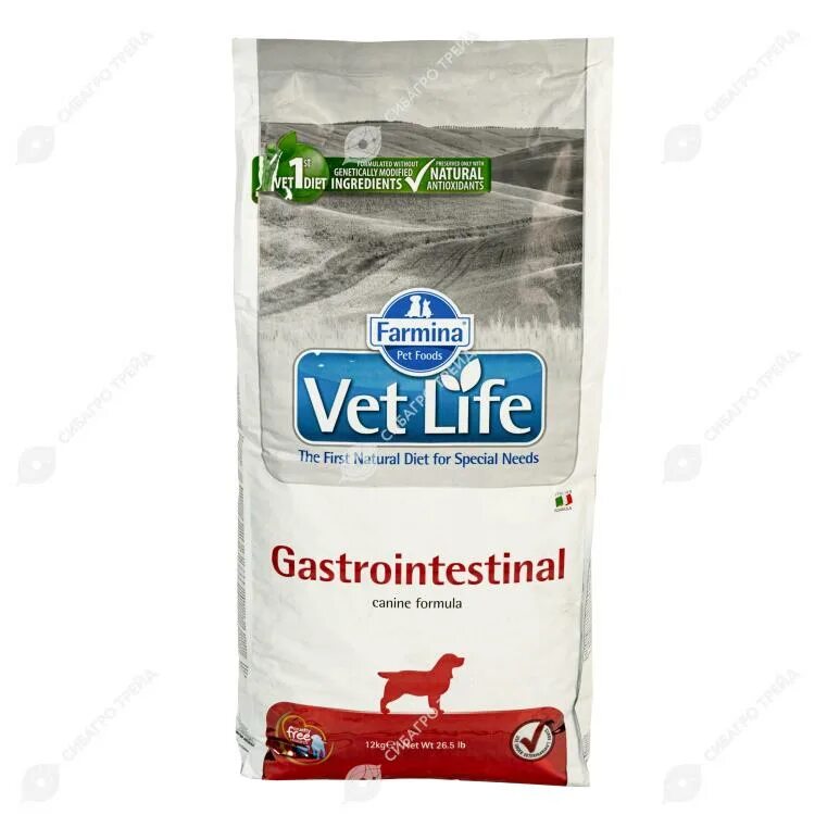 Farmina vet life 12 кг. Vet Life Gastrointestinal корм для собак. Фармина гастро Интестинал. Корм для собак vet Life Gastro intestinal Ozone. Корм для собак Фармина Gastrointestinal 12 кг.