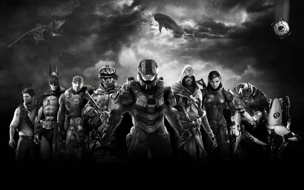 персонажи всех игр. герои видеоигр. персонажи компьютерных игр. в 1 игре много игр. персонажи из разных игр.