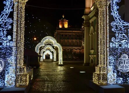 Новогодние ворота