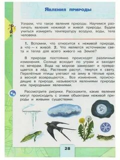 Объекты природы 2 класс окружающий мир ответы