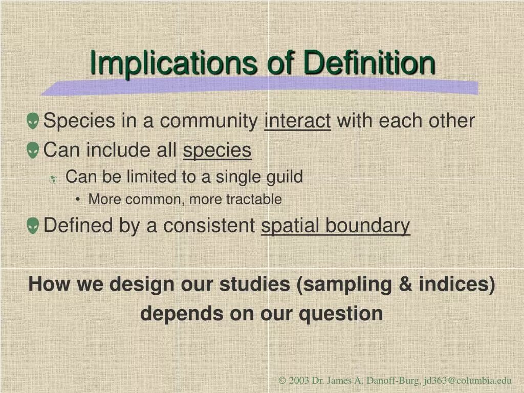 What is the implication. What is the implication
