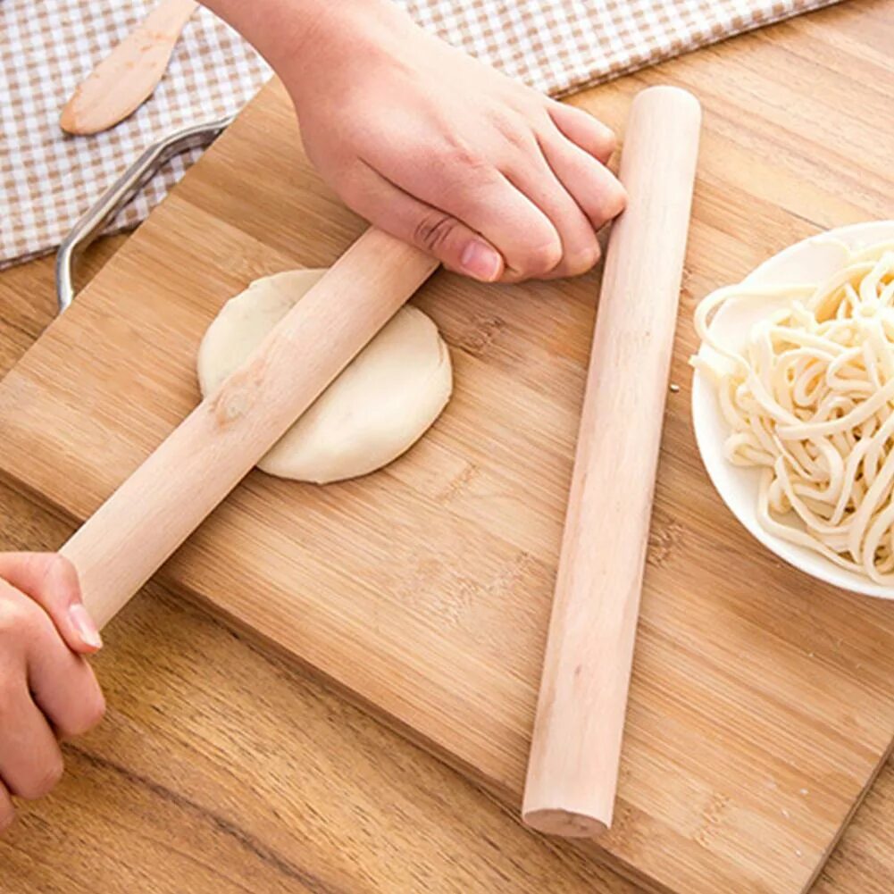Деревянная раскатка. Скалка деревянная, 30х3см, 90024 883-072. скалка для теста. скалка деревянная. скалка для раскатки теста.