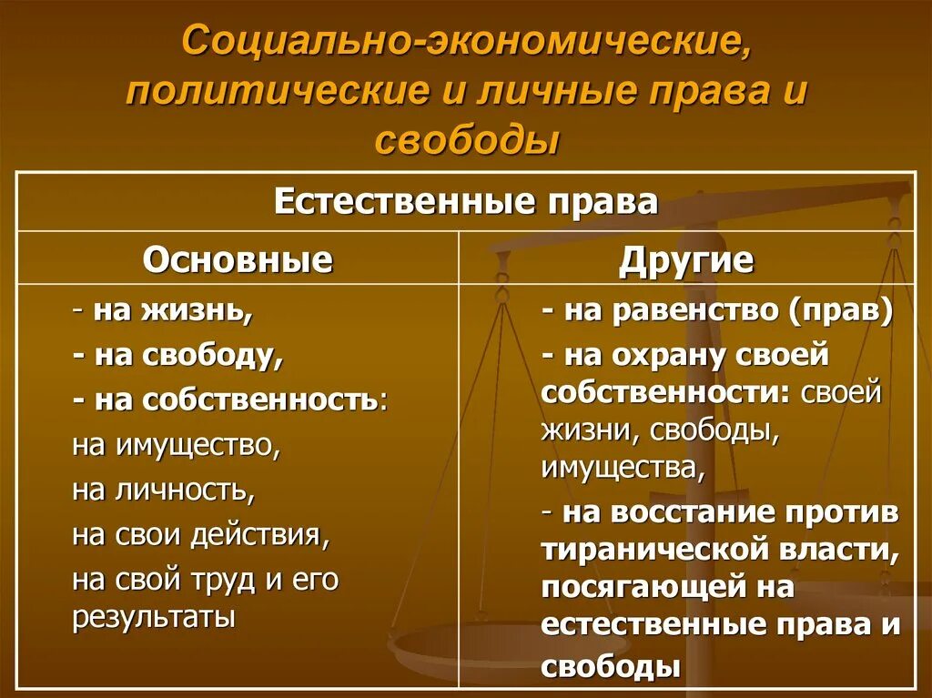 Список социальных прав человека