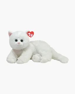 Мягкая игрушка кошка белая