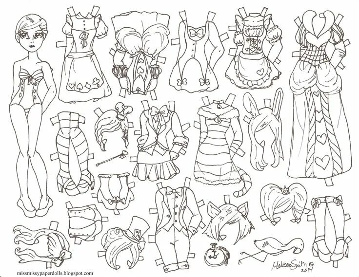 Halloween paper Doll 2014 Paper dolls, Halloween paper, Paper dolls clothing