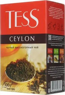 Черный чай tess