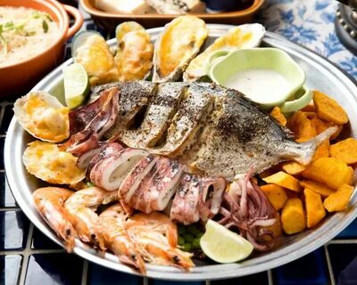 Вкусные морепродукты