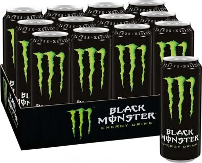 Характеристики Black Monster энергетический напиток, 12 штук по 0,5 л, подр...