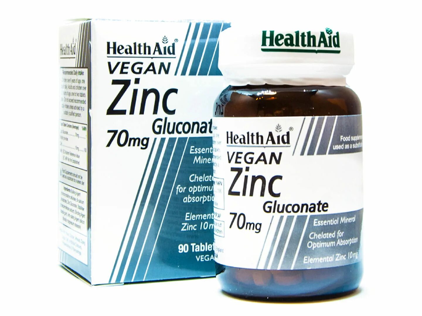Vegan Zinc Gluconate. Цинк Хелат. 70 MG. Цинк и цинк в виде цитрата.