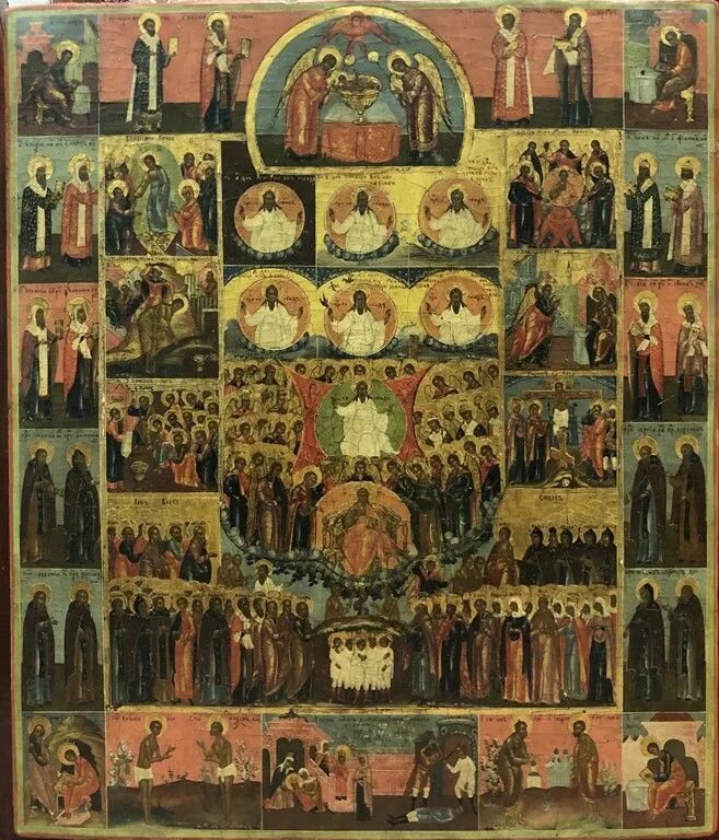 Шестоднев. Шестоднев василия великого. Икона шестоднев. Шестоднев икона. Икона шестоднев.