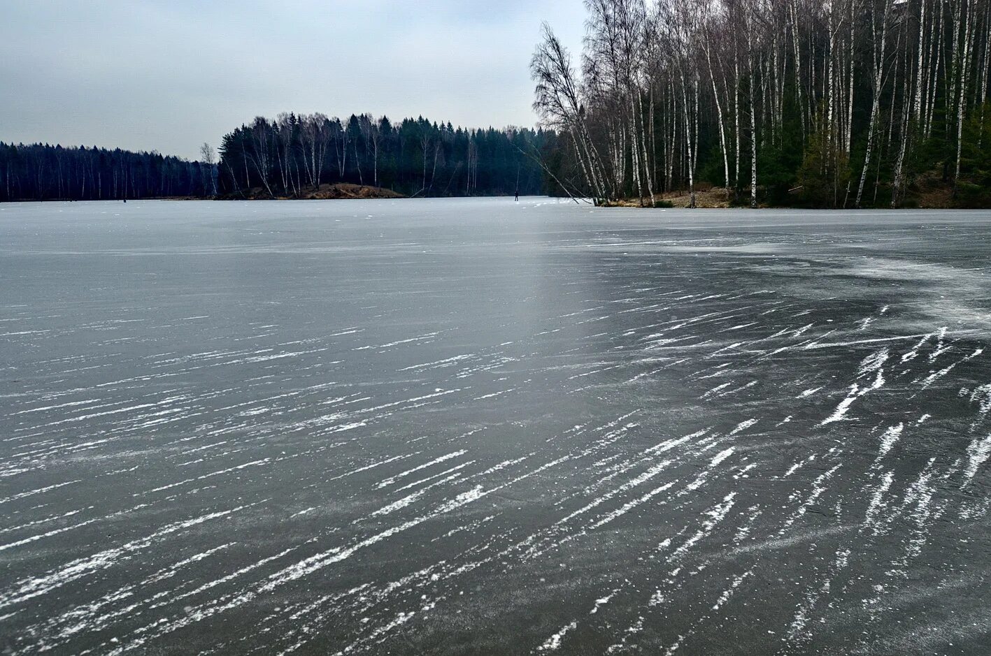 Интернет в озерах. Лесное озеро Сергиев Посад.