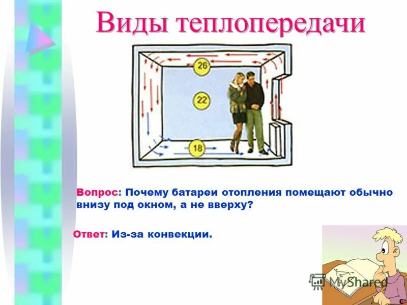 Почему батареи ставят под окном по физике. Почему батареи ставят под окном по физике