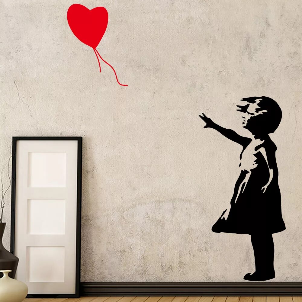 Девочка с воздушными шарами бэнкси. Бэнкси Balloon girl. Девочка с шариком Banksy. Бэнкс девочка с шариком. Девочка с шариком на стене.