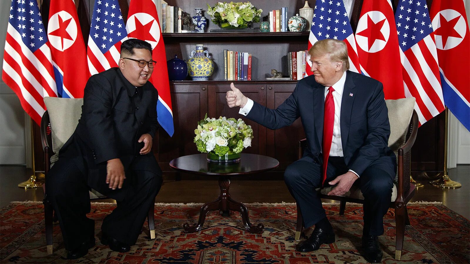 Трамп в кндр. Кндр сша переговоры.