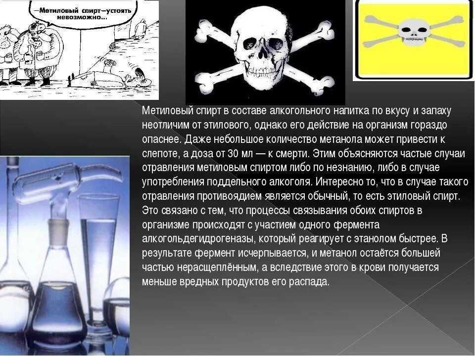 Как отличить метиловый