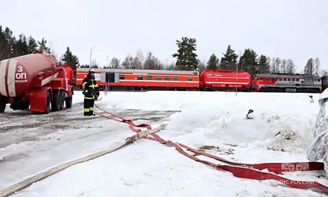 Пожар нефтебазы в пермском крае
