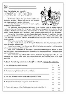 Text for reading pre intermediate