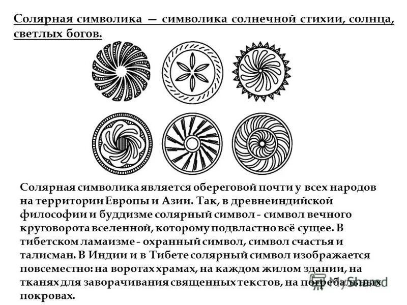 Солярные знаки это