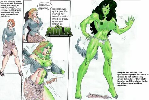 She-Hulk - Amazing Transformations.