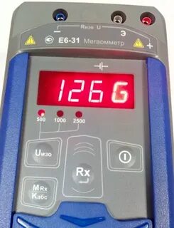 E6 32 мегаомметр