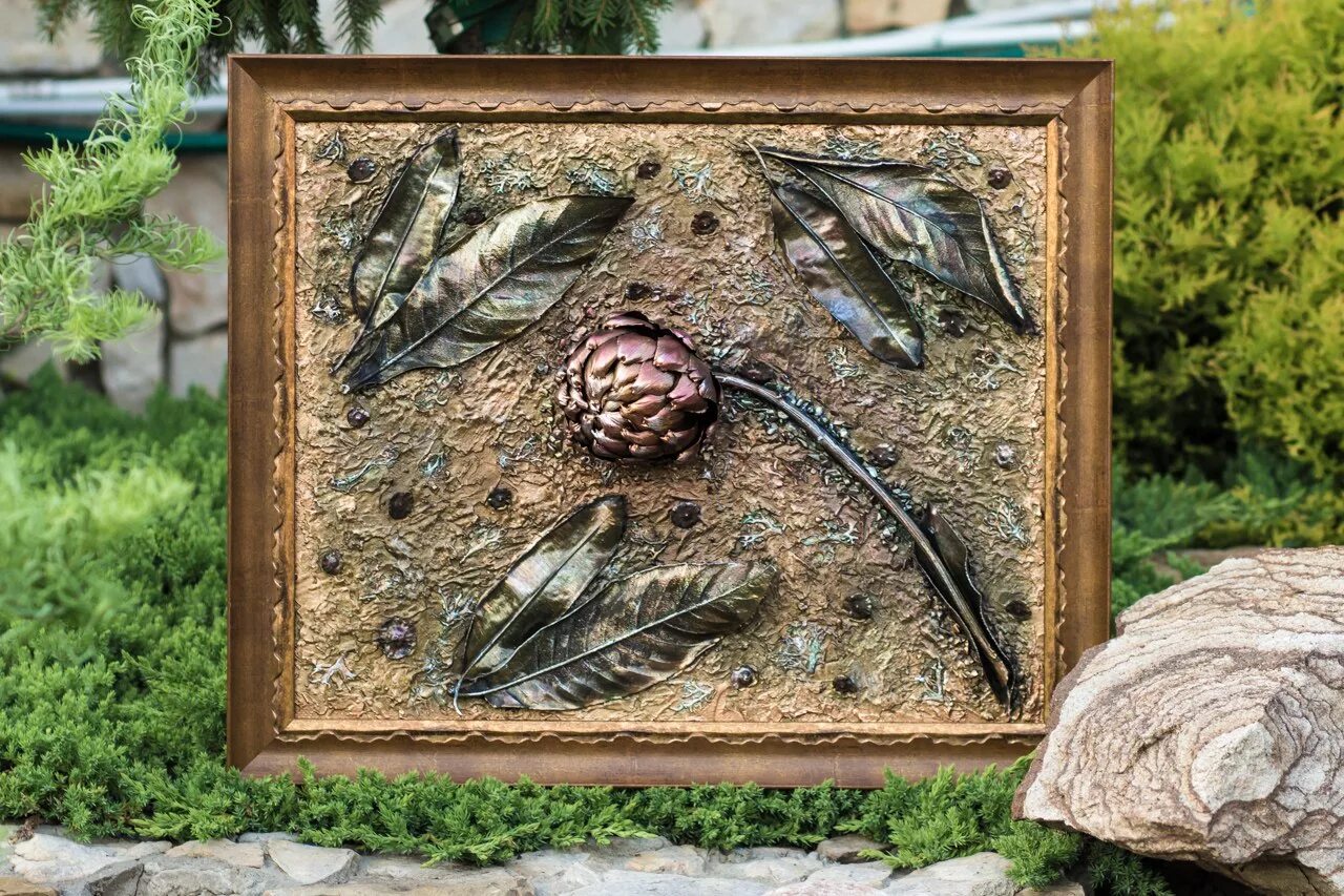 работа терра. техника терра панно. техника терра бильдер. флористический коллаж техника терра. техника терра бильдер.