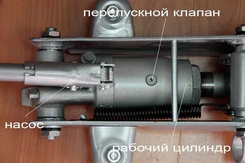Устройство подкатного гидравлического домкрата 2