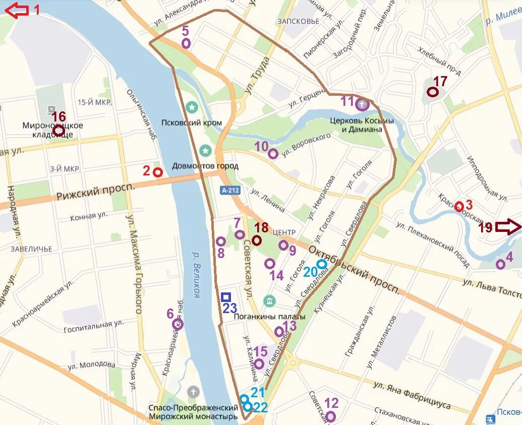 Псков карту районов на карте. Псков районы города. Туристическая карта пскова. Псков районы города. Генплан пскова функциональные зоны.