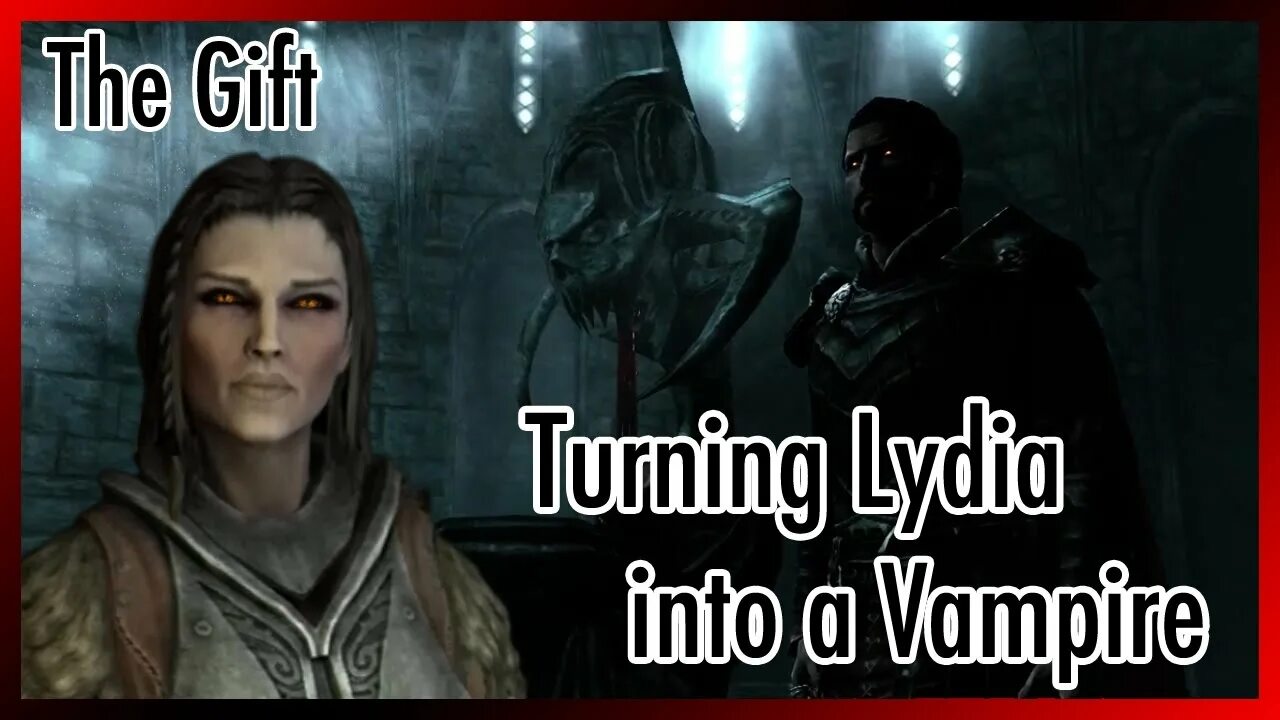 I turning into vampire. Skyrim lydia vampire.