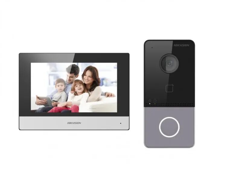 Kis603 p c. Комплект ip видеодомофона с wi-fi hikvision ds-kis603-p(b). видеодомофон hikvision ds-kis202t. hikvision ds-kh8520-wte1. видеодомофон ds-kis-202.