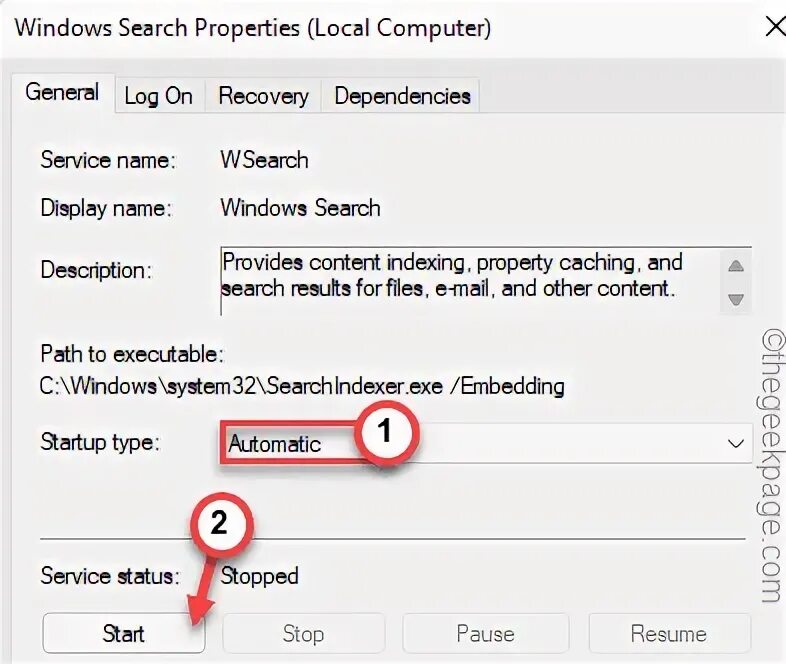 Неправильные разрешения для службы поиска windows. Неправильные разрешения для службы поиска windows