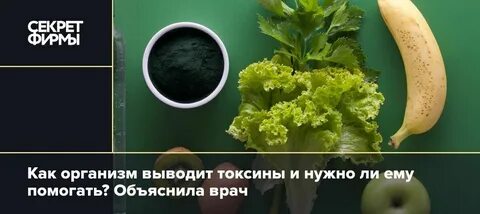Продукты выводящие шлаки